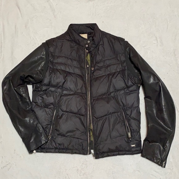 Diesel Other - Diesel Leather and Puffer Jacket